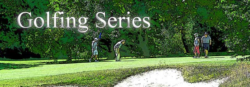 Golfing series prints