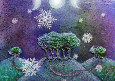 December Moon Goddess Hill