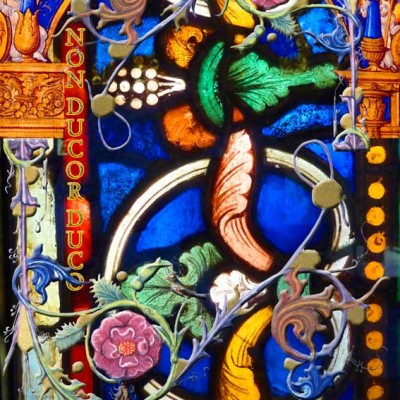 Stained glass November magical months